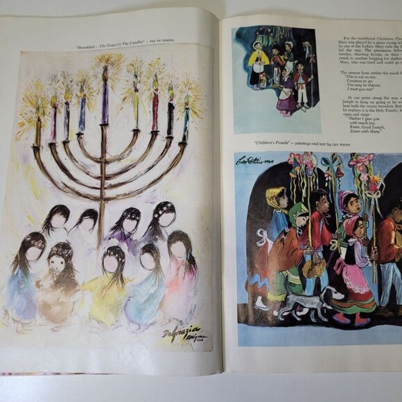 Arizona Highways December 1972 Holiday Seasons Greetings Christmas Snow Cactus - Picture 7 of 15